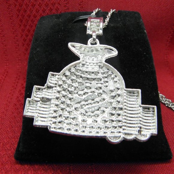 " HOST PICK "Cubic Zircon Money Bag Iced Out Pendant - Picture 9 of 13